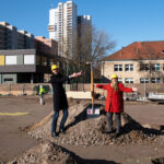 Spatenstich für das Zentrum für Sprache und Bewegung am Campus Efeuweg 5