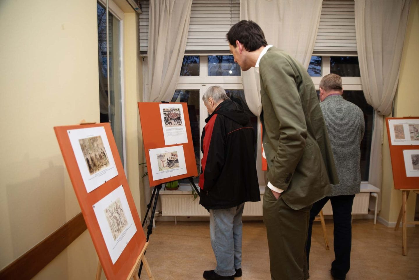 Ausstellung zeigte Zeichnungen und Malerei von Kindern aus Theresienstadt 14