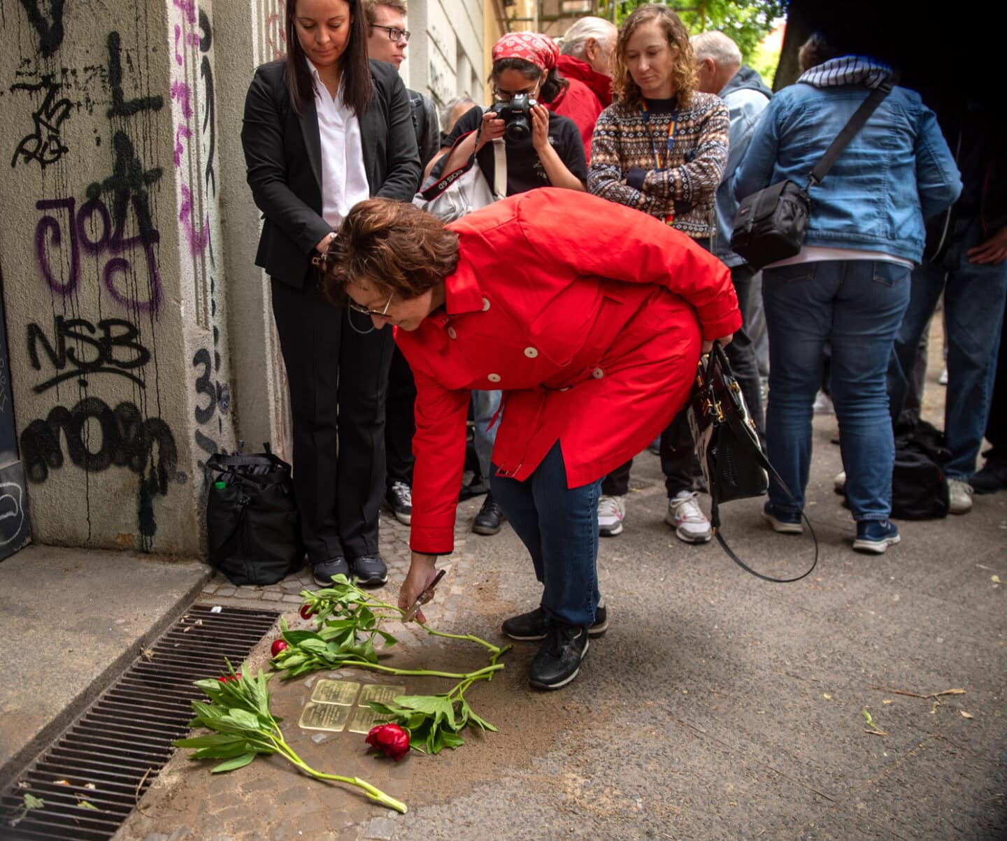 Eine Familie im Widerstand - Vier Stolpersteine erinnern an die Familie Adler / Mannaberg 4