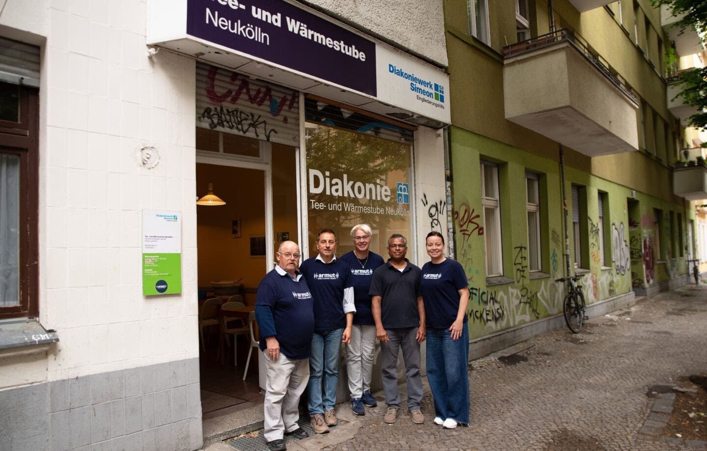 Unterstützung, die gut ankommt - SPD Neukölln engagiert sich für die Tee- und Wärmestube 1